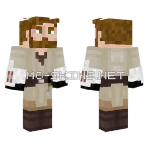 Clone Wars Obi Wan Kenobi Minecraft skin