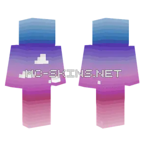 Cloud Background Pixel Art Minecraft skin