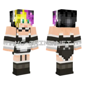 Cloud Strife Minecraft skin