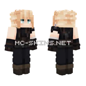 Cloud Strife V2 Minecraft skin