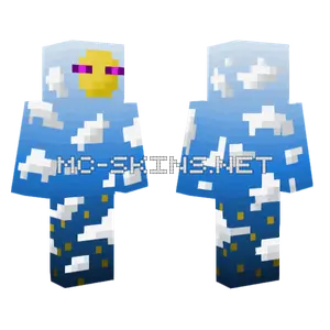 Cloudy Enderman Minecraft skin