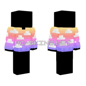 Cloudy Light Sunrise Sweater Minecraft skin