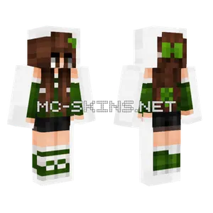 Clovryn Green Aviator Minecraft skin