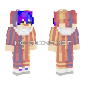 Clown Sam Minecraft skin