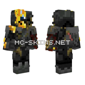Codm Ghost Eternal Siege Minecraft skin