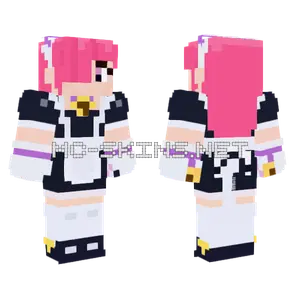 Colette Maid Outfit Minecraft skin