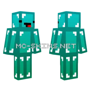Collezionabile Diamond Skin Minecraft skin