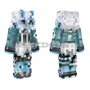 Color Accurate Soukaku Zzz Minecraft skin