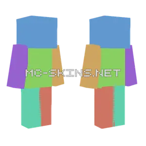 Color Blob Minecraft skin