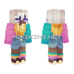 Color Coded Sfa6 Minecraft skin