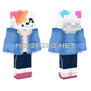 Color Sans Minecraft skin
