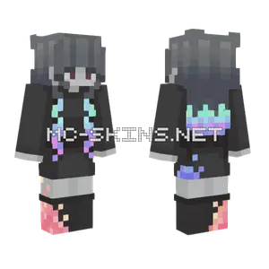 Color Splash Inspired By Angelbi Minecraft skin