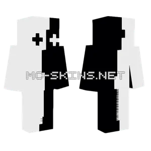 Colorcode White and Black Minecraft skin
