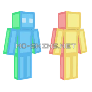 Colorful Blocks Minecraft skin