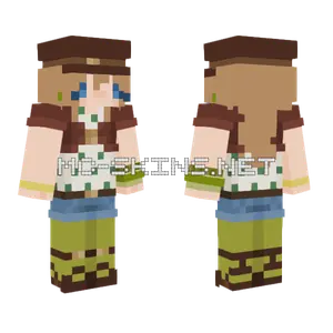 Colorful Cutie 4 Minecraft skin