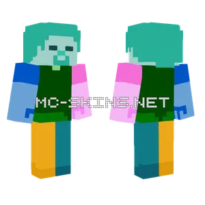 Combine Blank Steve Fix Minecraft skin