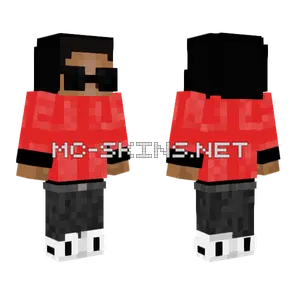 Comethazine Jerry Rice Minecraft skin