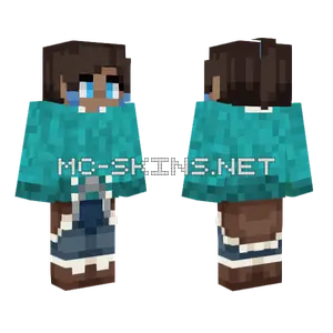 Comfy Sweatshirt Korra Avatar Minecraft skin
