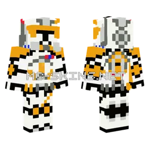 Commander Cody Minecraft skin