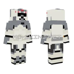 Commander Wolffe Star Wars Minecraft skin