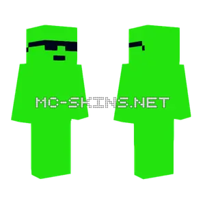 Comp Green Monster Minecraft skin