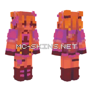 Confetti And Roses Minecraft skin