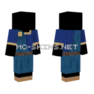 Consiliario Blue Outfit Minecraft skin