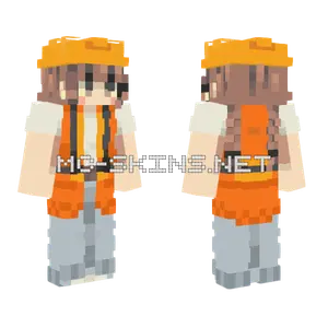 Construction Worker Remake Minecraft skin