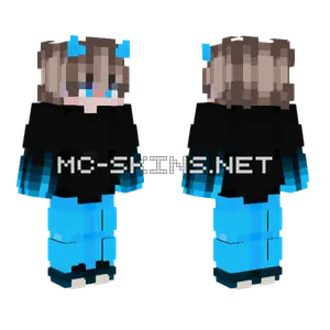 Control The Flame Effects Minecraft skin