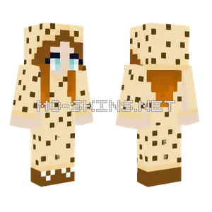 Cookie Girl Minecraft skin