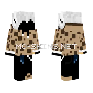 Cookie Hoodie With Korblox Minecraft skin