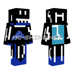 Cool Blue Avatar Minecraft skin