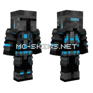 Cool Blue Boy Minecraft skin