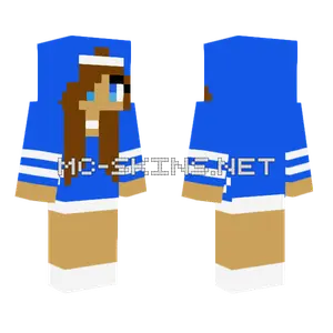 Cool Girl Minecraft skin