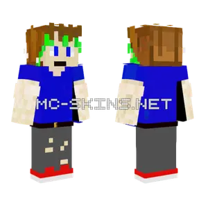 Cool Guy Minecraft skin