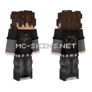 Cool Guy Minecraft skin