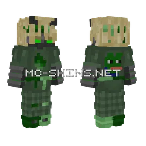 Cool Guy Robot Upgraded Minecraft skin