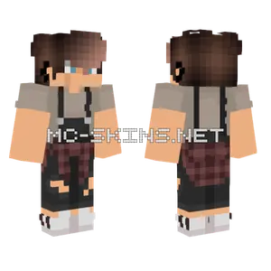 Cool Not A Look Minecraft skin