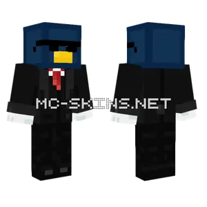 Cool Penguin Suit Minecraft skin