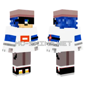 Cool Sonic Remake Minecraft skin