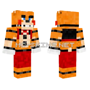 Cool Toy Freddy Minecraft skin