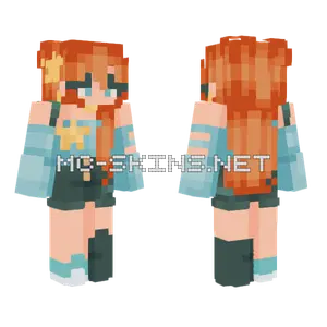 Coral Te Minecraft skin