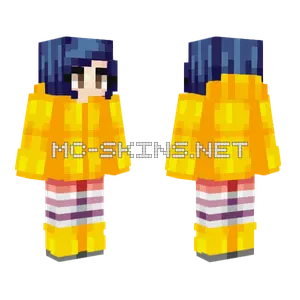 Coraline Minecraft skin