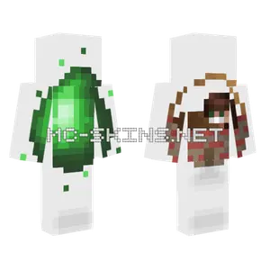 Corona Egg Stay Home Minecraft skin