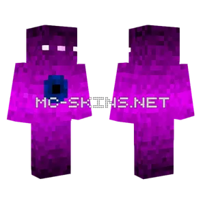 Corrupted Axolotl Minecraft skin