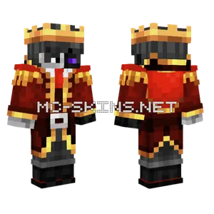 Corrupted Dark Mage Minecraft skin