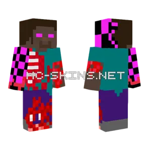 Corrupted Demon Entity Minecraft skin