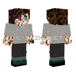 Corrupted Dude V2 Minecraft skin
