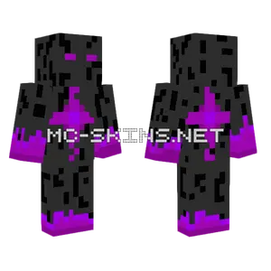 Corrupted Enderman Minecraft skin