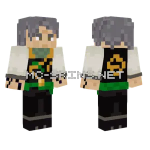 Corrupted Garmadon Minecraft skin